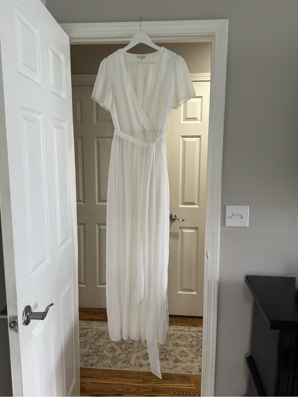 White Baltic Born Maxi Dress